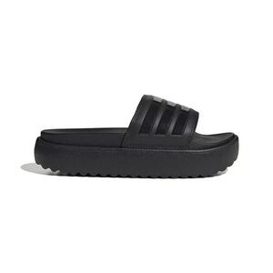 adidas Adilette Women's Platform‎ Slides Comfy Padded Slip On Black Size 9